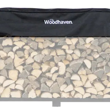The Woodhaven Short Firewood Rack Covers | Firewood Storage | Cordwood Covers