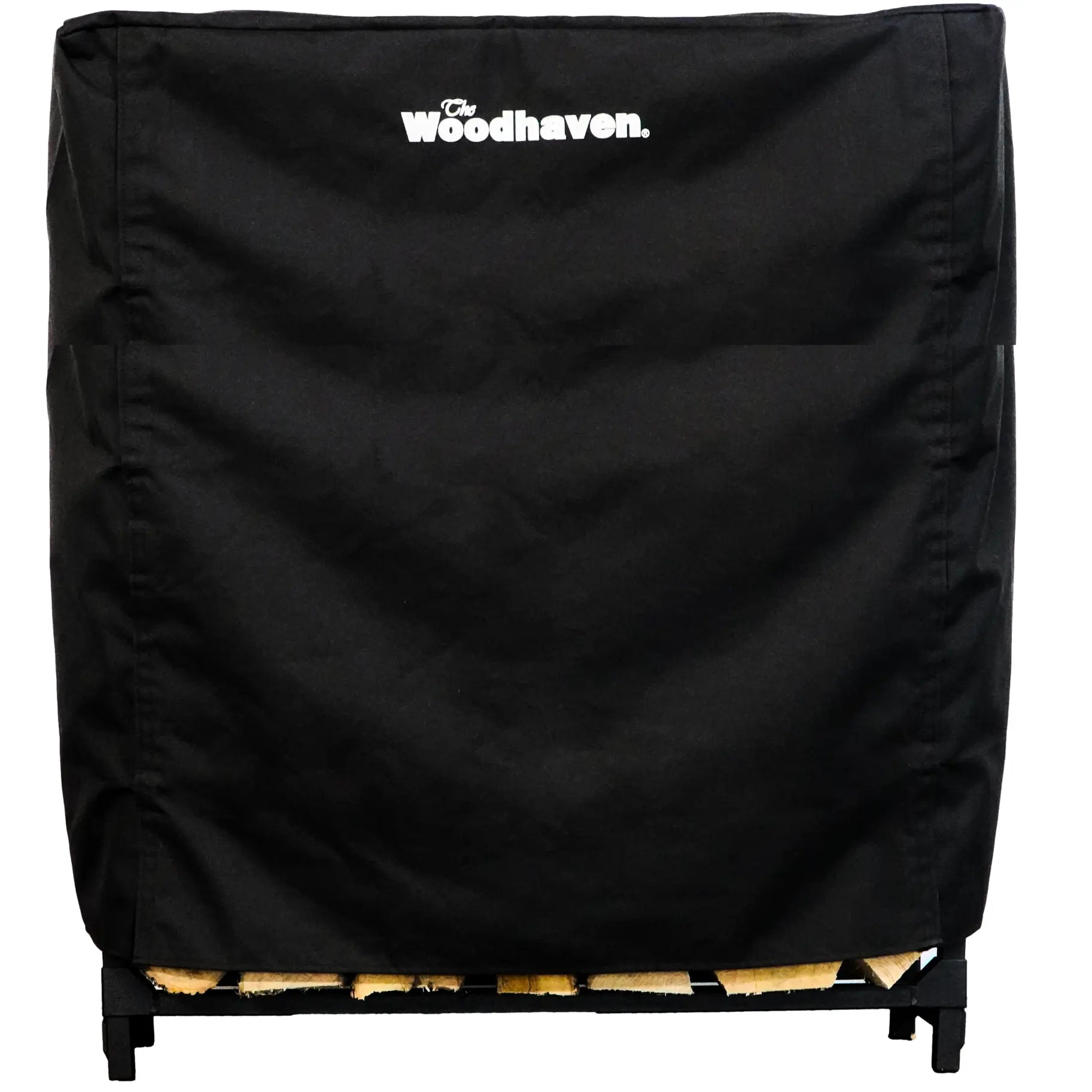 The Woodhaven Full Firewood Rack Covers - Cordwood Covers