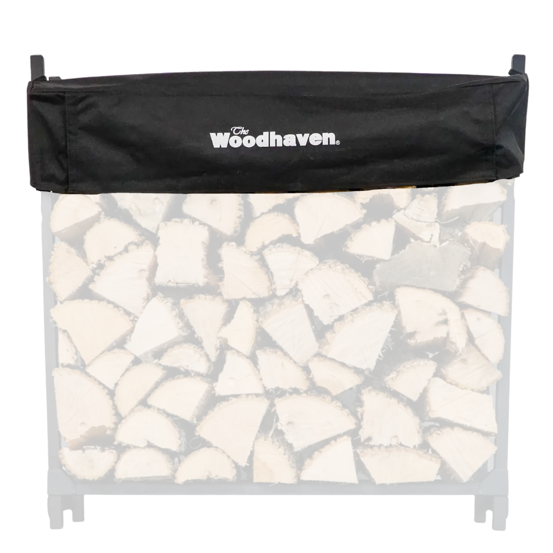 The Woodhaven Short Firewood Rack Covers | Firewood Storage | Cordwood Covers