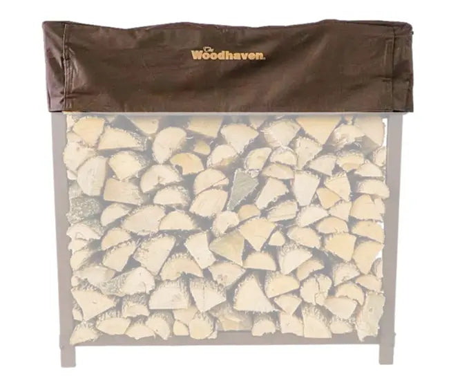 The Woodhaven Short Firewood Rack Covers | Firewood Storage | Cordwood Covers