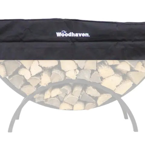 The Woodhaven Short Firewood Rack Covers | Firewood Storage | Cordwood Covers