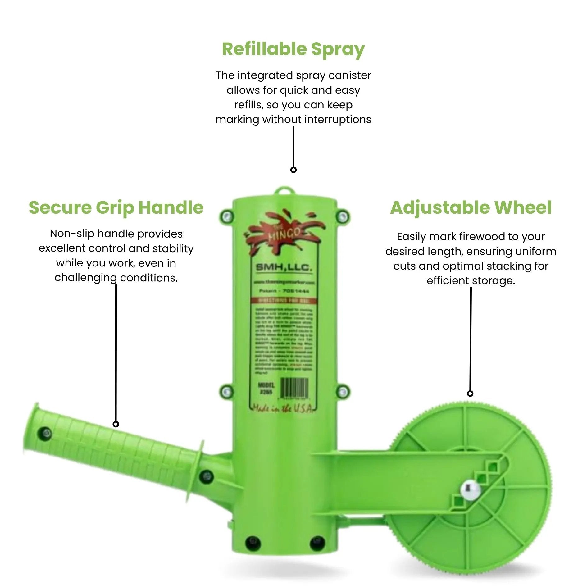 The Mingo Bundle Includes 14", 16" 18" and extra Trigger The Mingo Marker