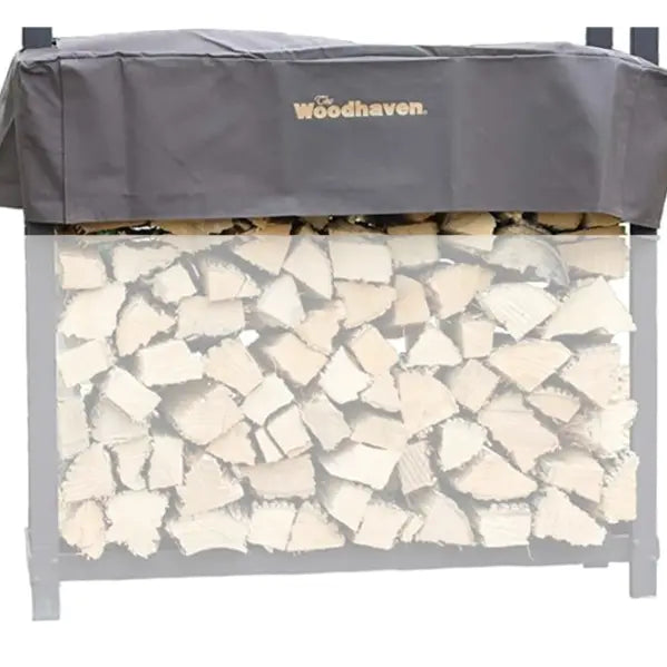 The Woodhaven Short Firewood Rack Covers | Firewood Storage | Cordwood Covers