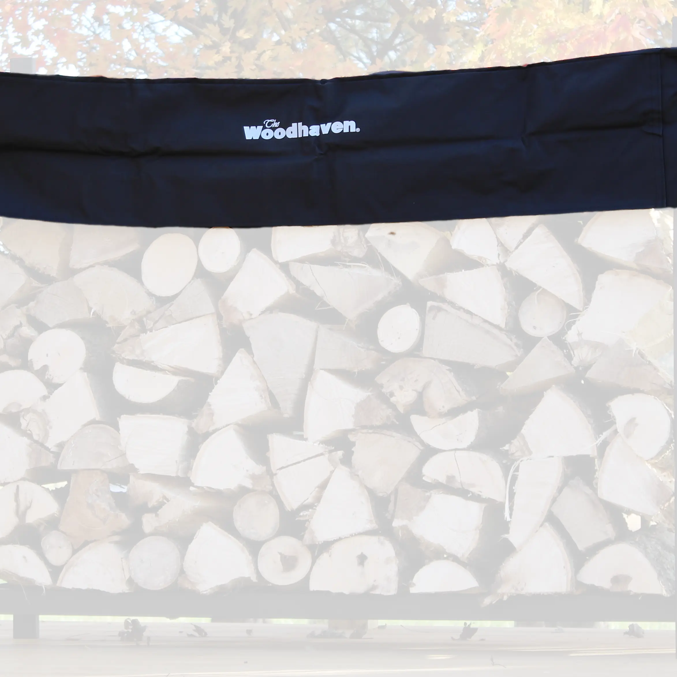 The Woodhaven Short Firewood Rack Covers | Firewood Storage | Cordwood Covers