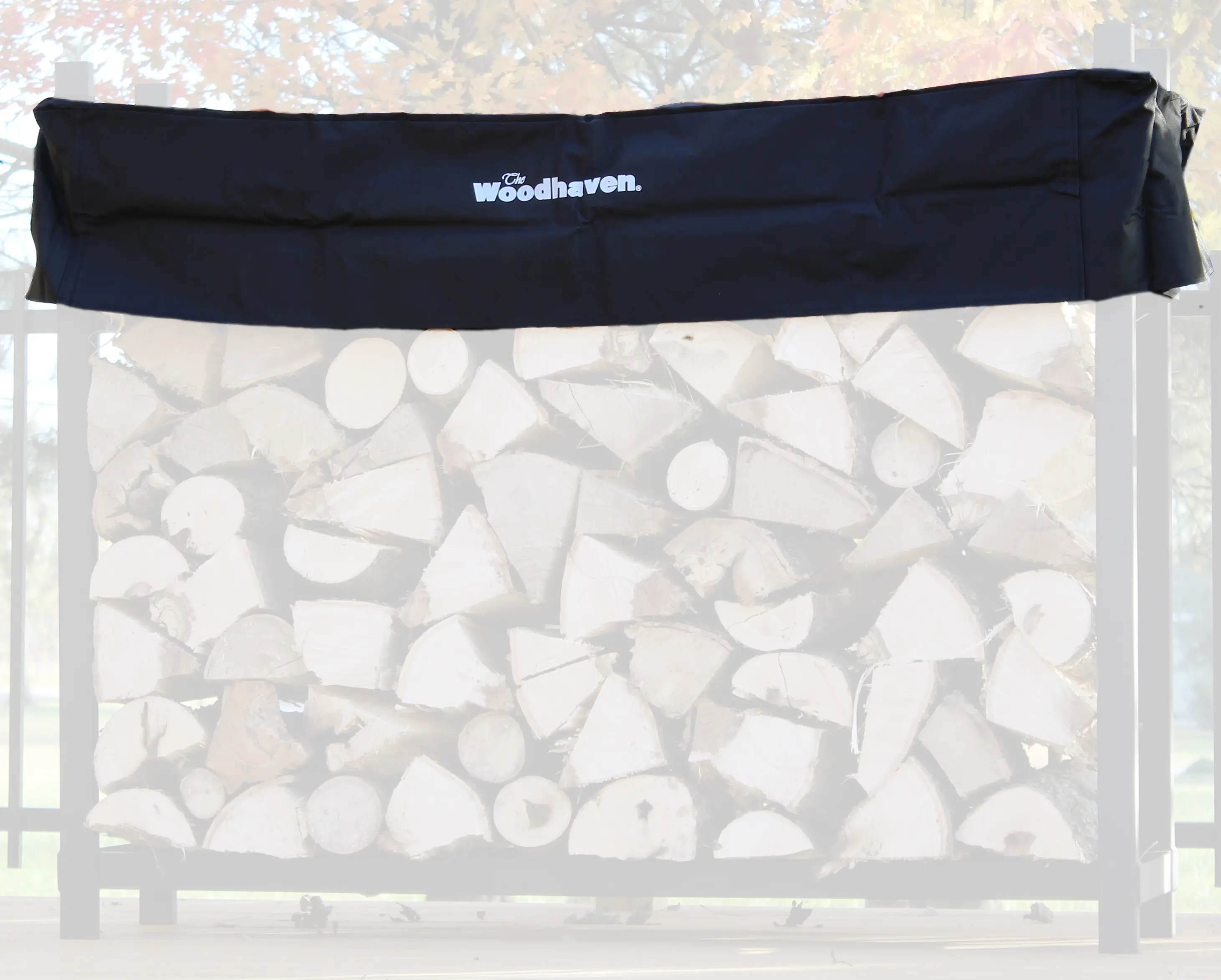 The Woodhaven Short Firewood Rack Covers | Firewood Storage | Cordwood Covers