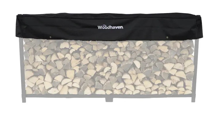 The Woodhaven Short Firewood Rack Covers | Firewood Storage | Cordwood Covers
