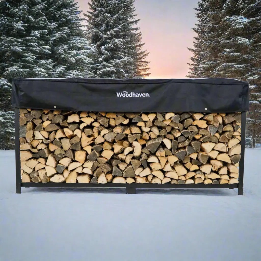 The Woodhaven 8ft Firewood Rack The Woodhaven