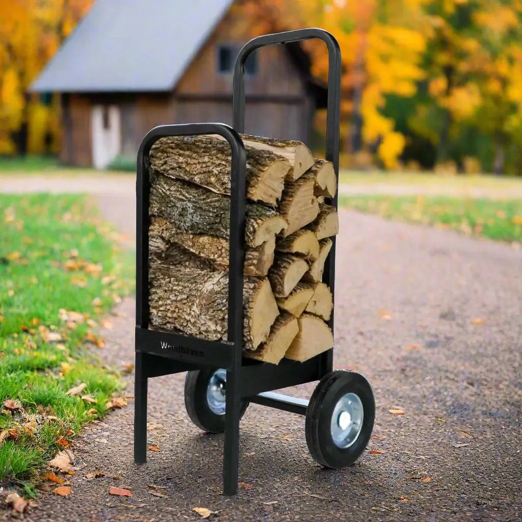 The Woodhaven Firewood Cart The Woodhaven