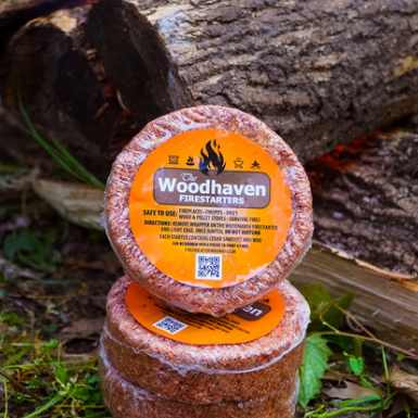 Cedar Fire Starters 12, 50 & 100 Count Woodhaven | Firewood Accessories | Cordwood Covers