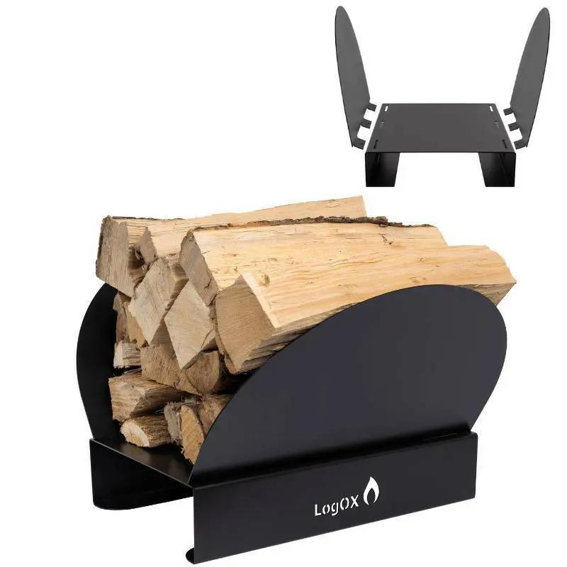Hearth Bin Adjustable Firewood Rack LogOX