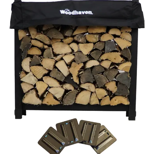 The Woodhaven 3ft Firewood Rack The Woodhaven