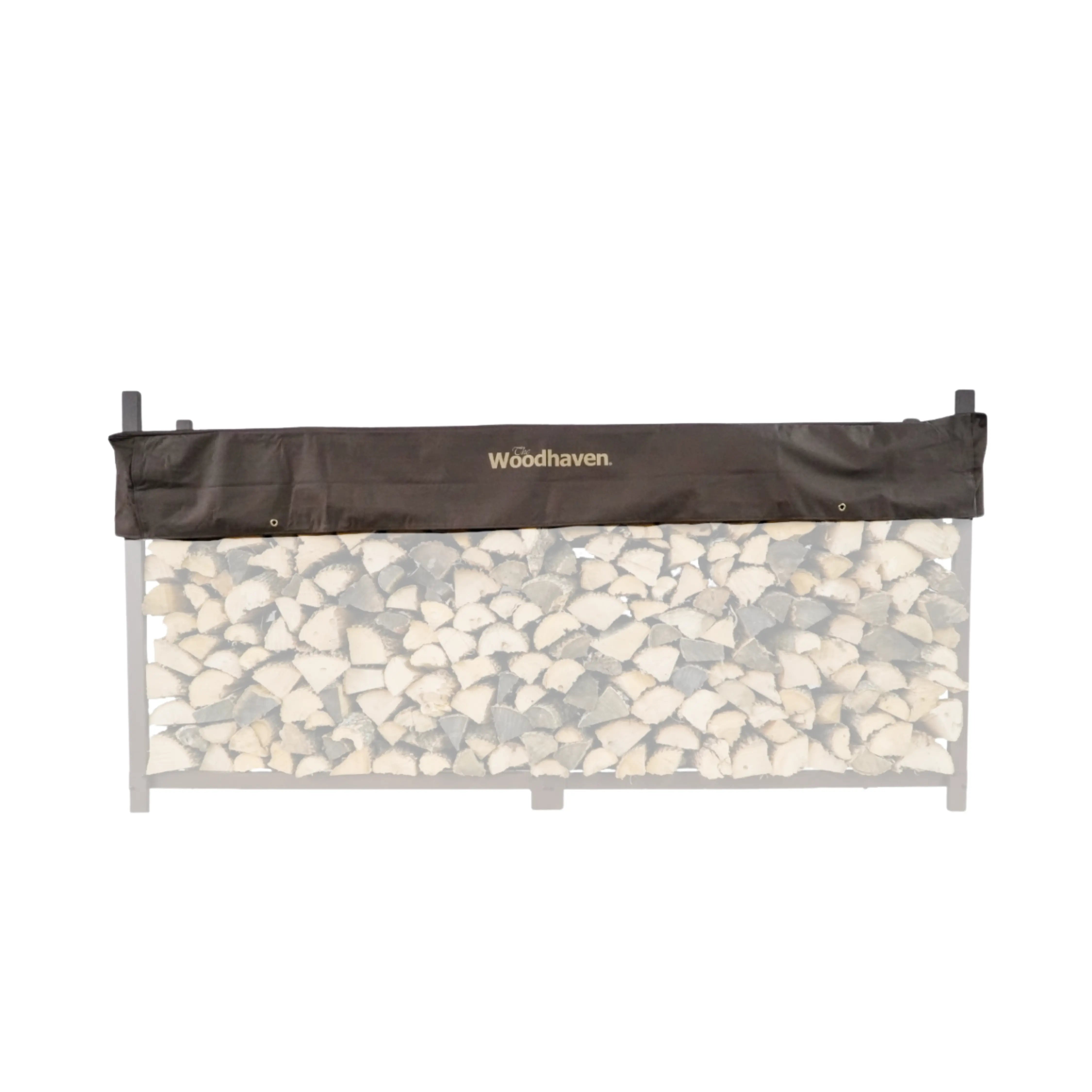 The Woodhaven Short Firewood Rack Covers | Firewood Storage | Cordwood Covers