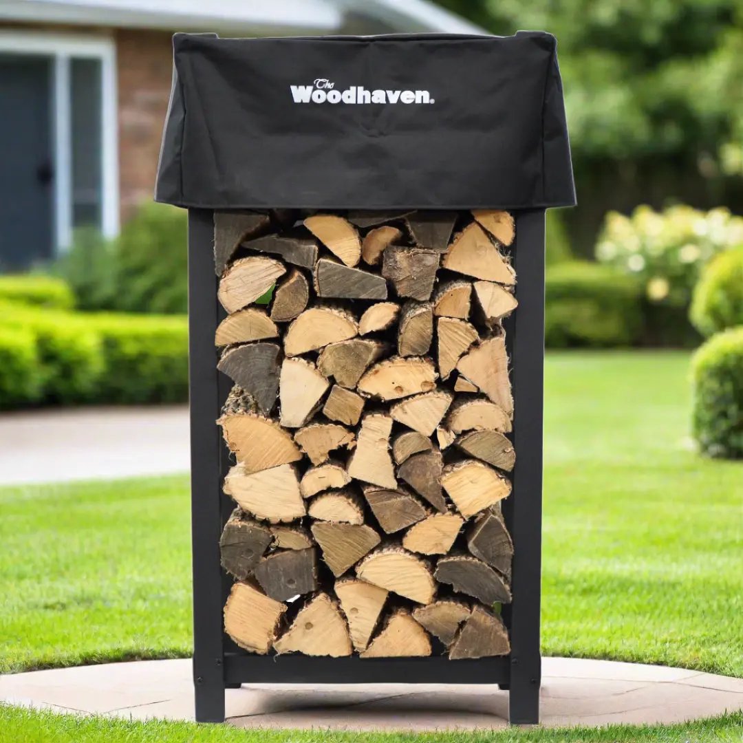 The Woodhaven 4 x 2 Firewood Rack The Woodhaven