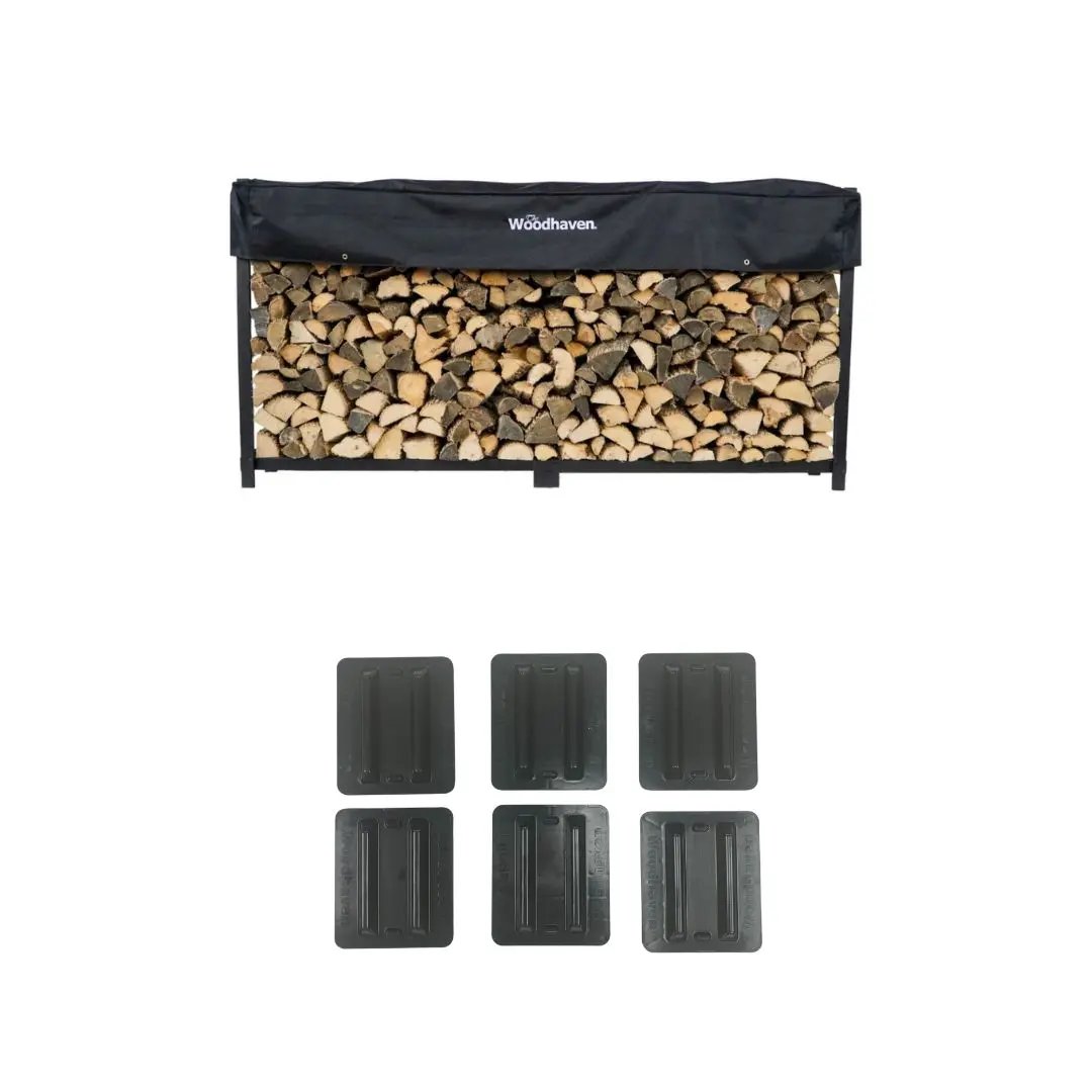 The Woodhaven 10ft Firewood Rack The Woodhaven