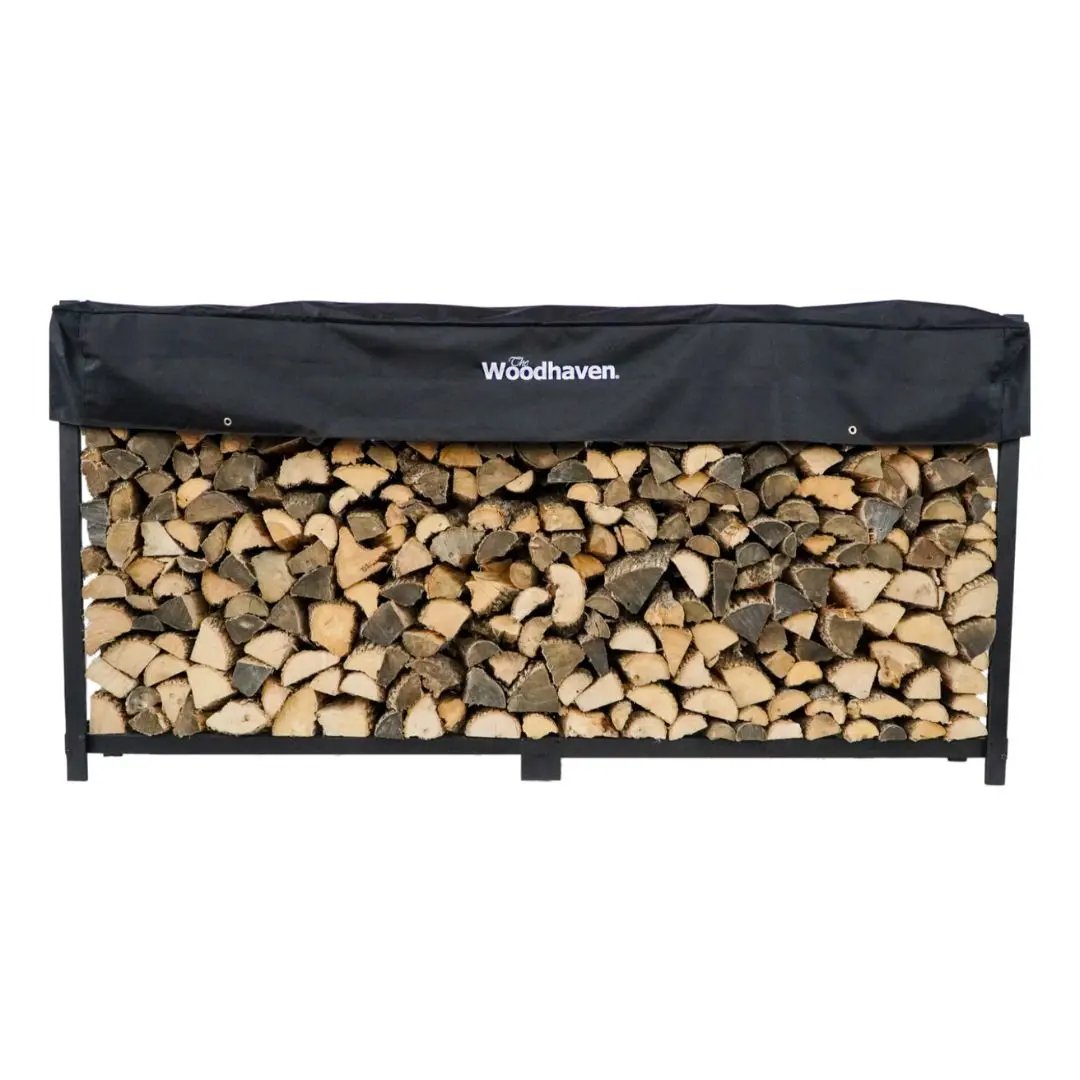 The Woodhaven 10ft Firewood Rack The Woodhaven