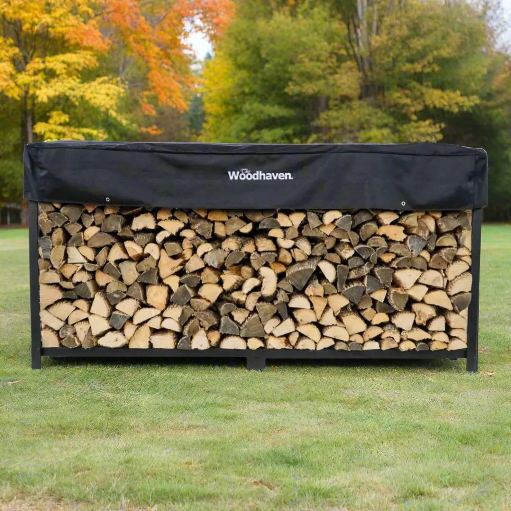 The Woodhaven 10ft Firewood Rack The Woodhaven