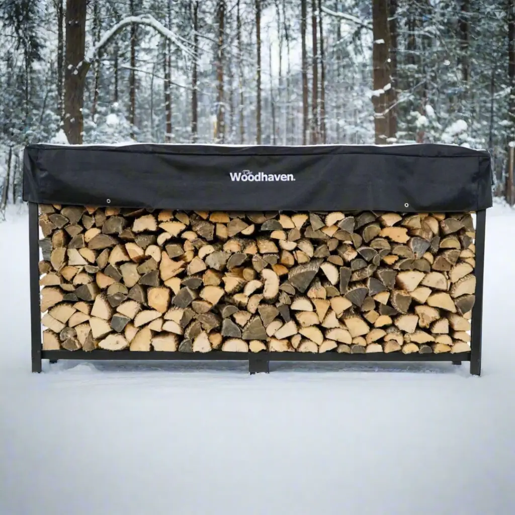 The Woodhaven 10ft Firewood Rack The Woodhaven