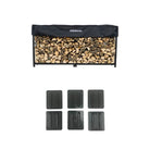 The Woodhaven 8ft Firewood Rack The Woodhaven