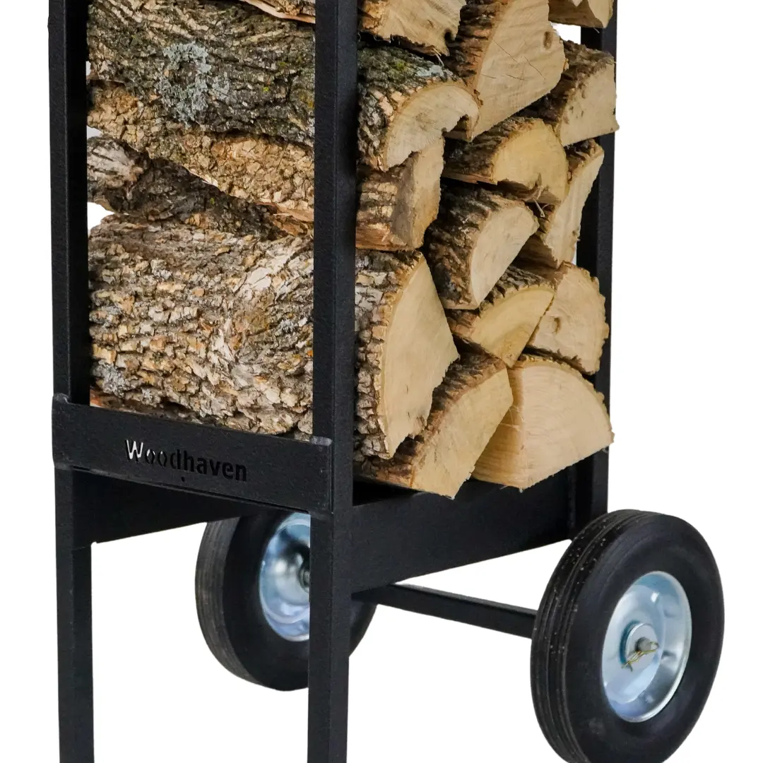 The Woodhaven Firewood Cart The Woodhaven
