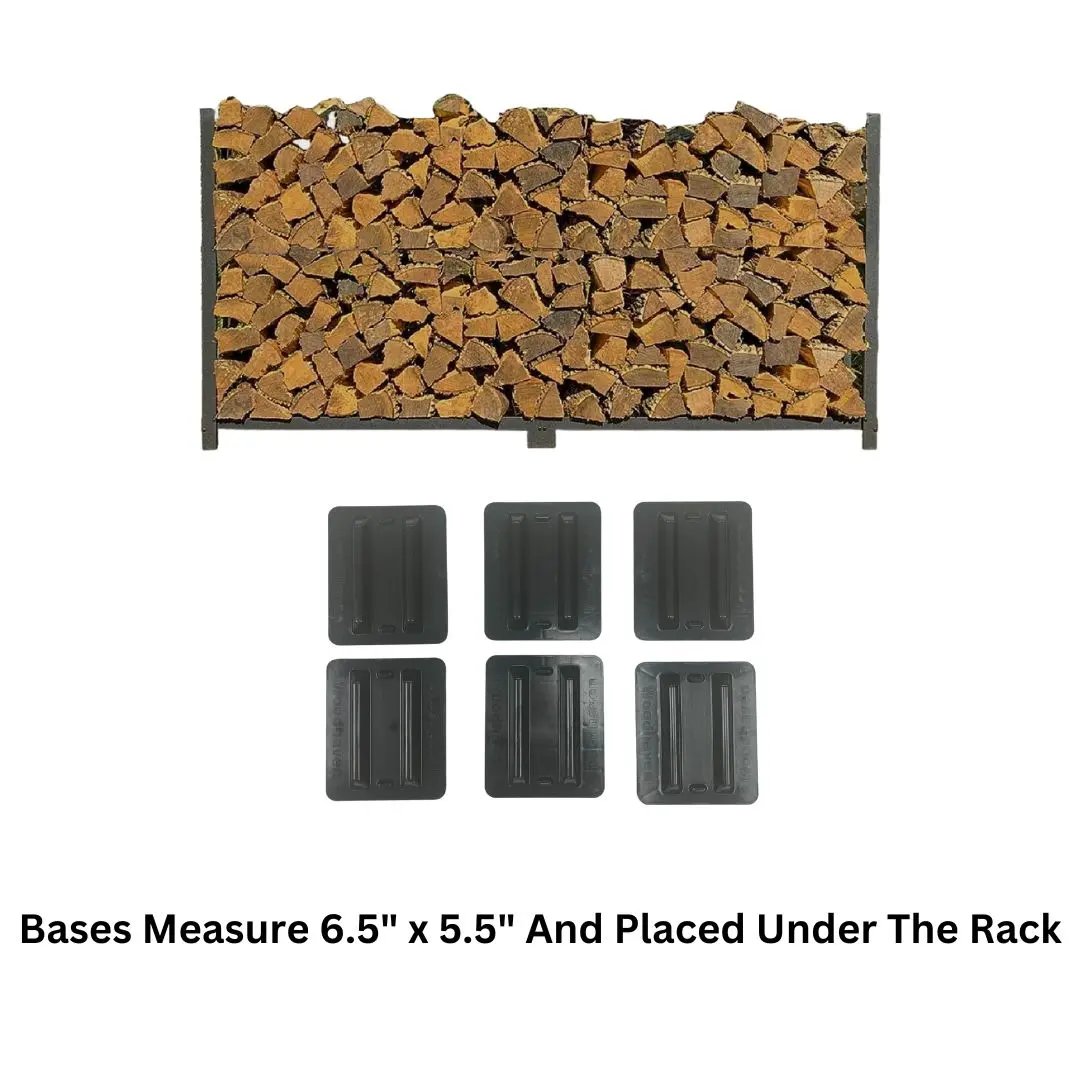 The Woodhaven 8ft Firewood Rack The Woodhaven