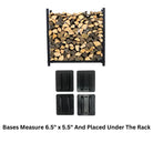 The Woodhaven 4ft Firewood Rack The Woodhaven