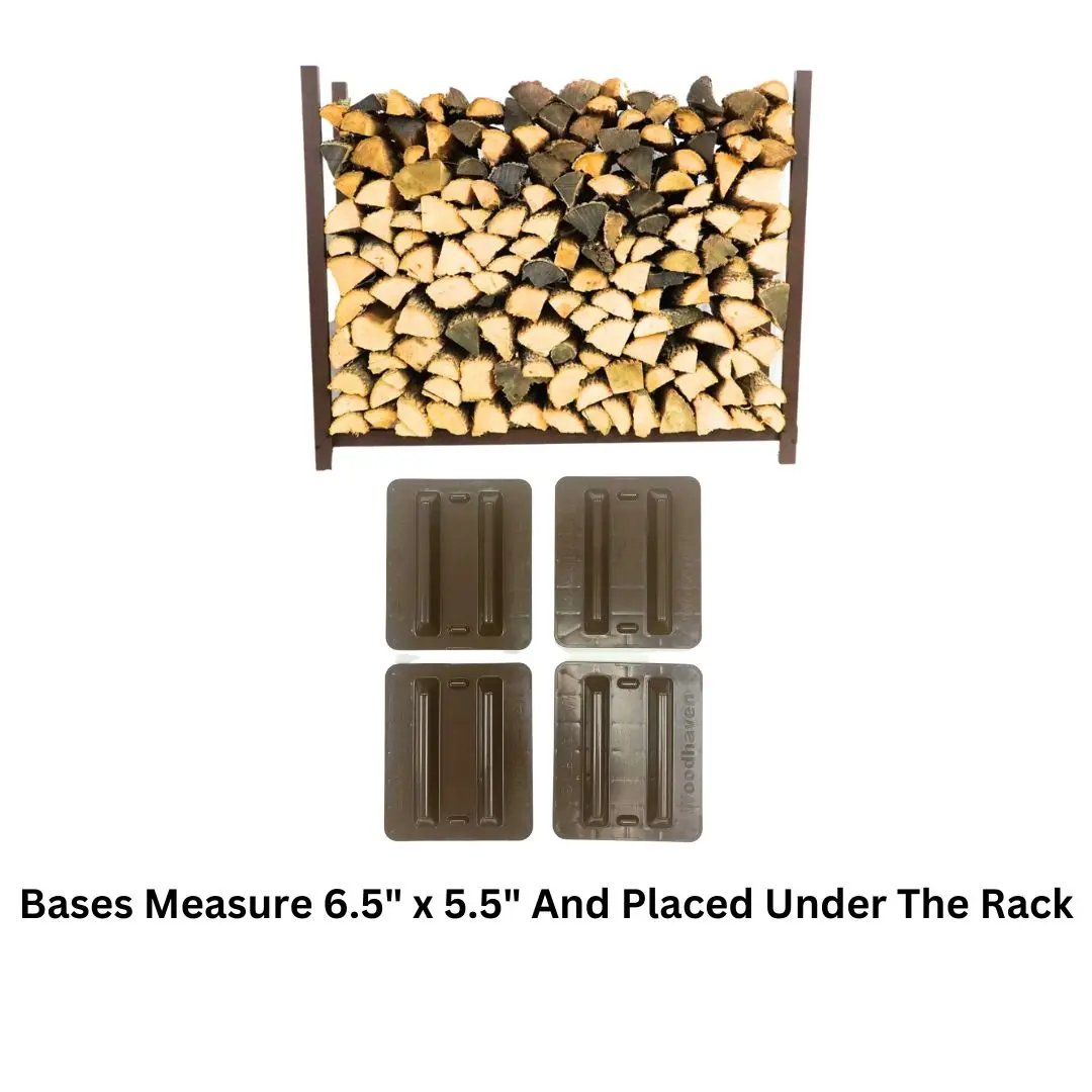 The Woodhaven 4ft Firewood Rack The Woodhaven