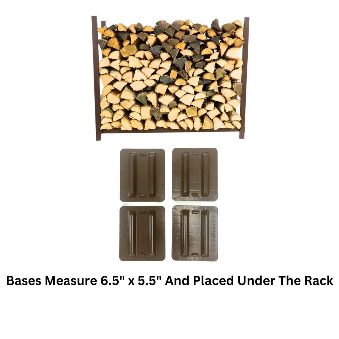 The Woodhaven 5ft Firewood Rack The Woodhaven