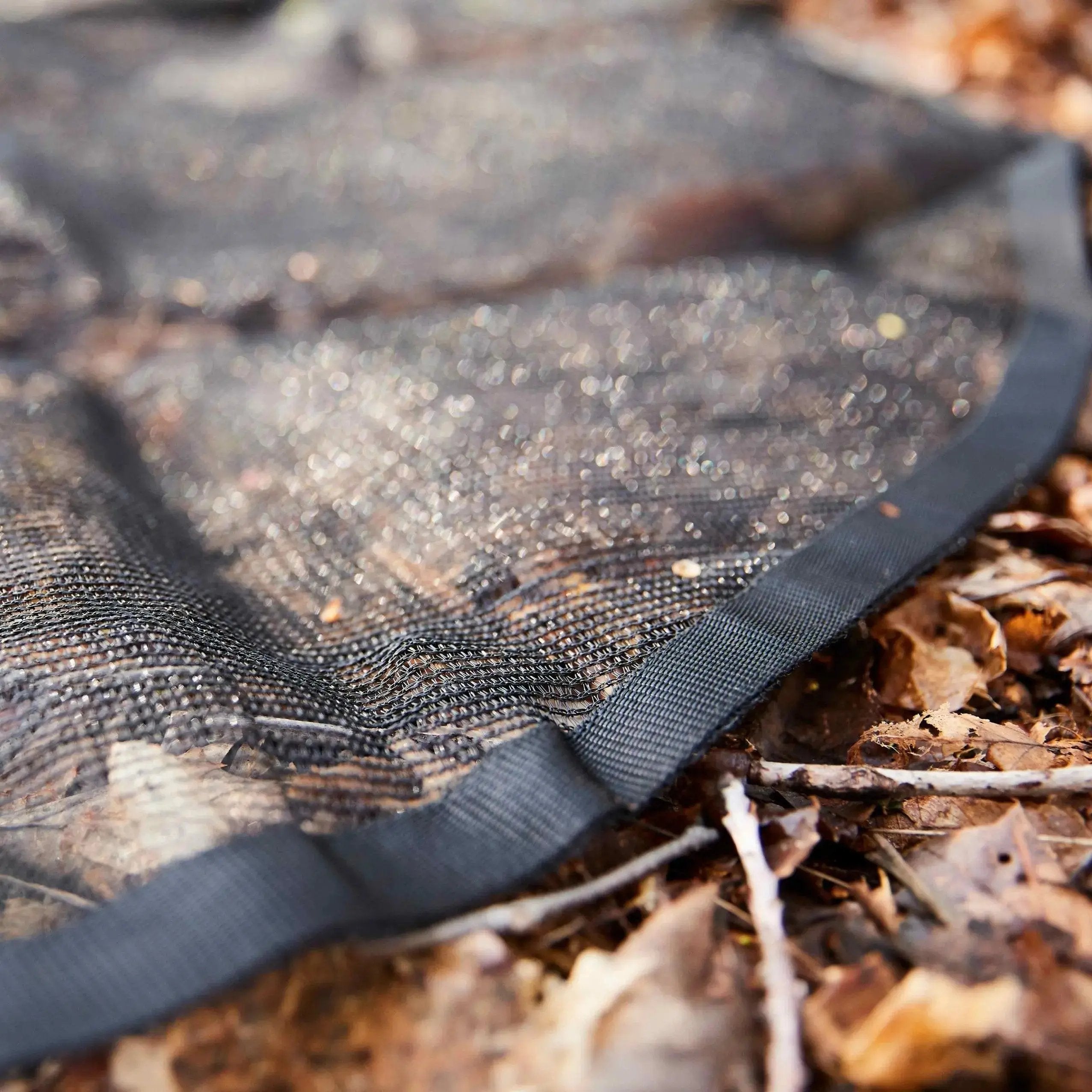 Cordwood Cover base mesh close up