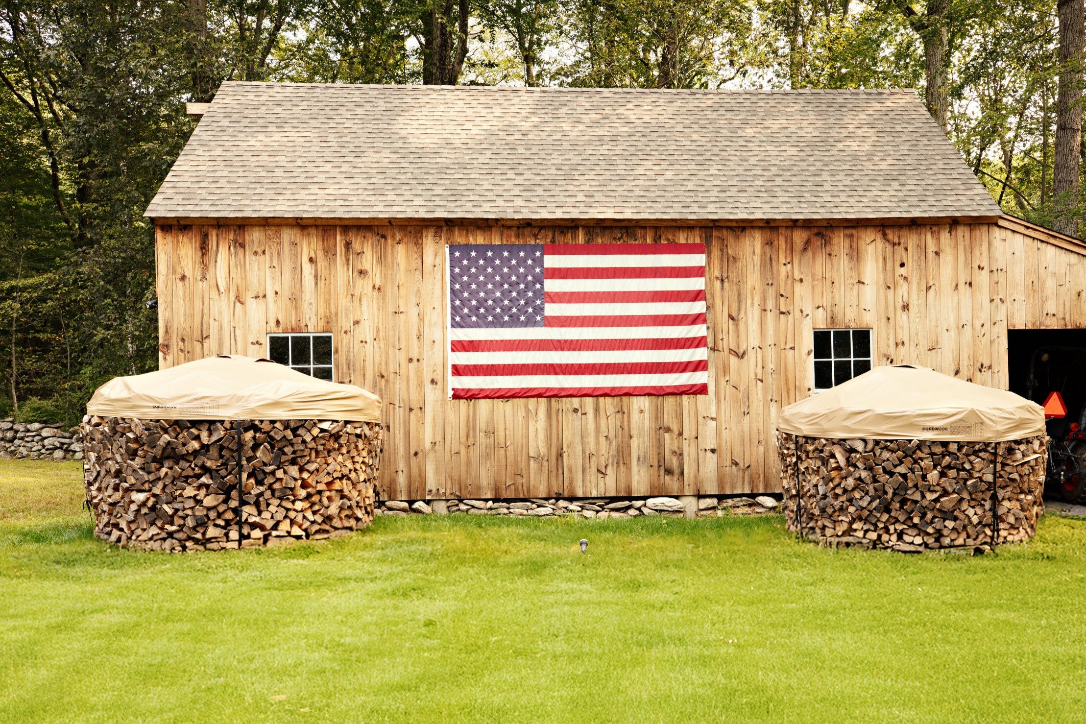 Cordwood Covers | Firewood Cover | Waterproof Outdoor Firewood Cover