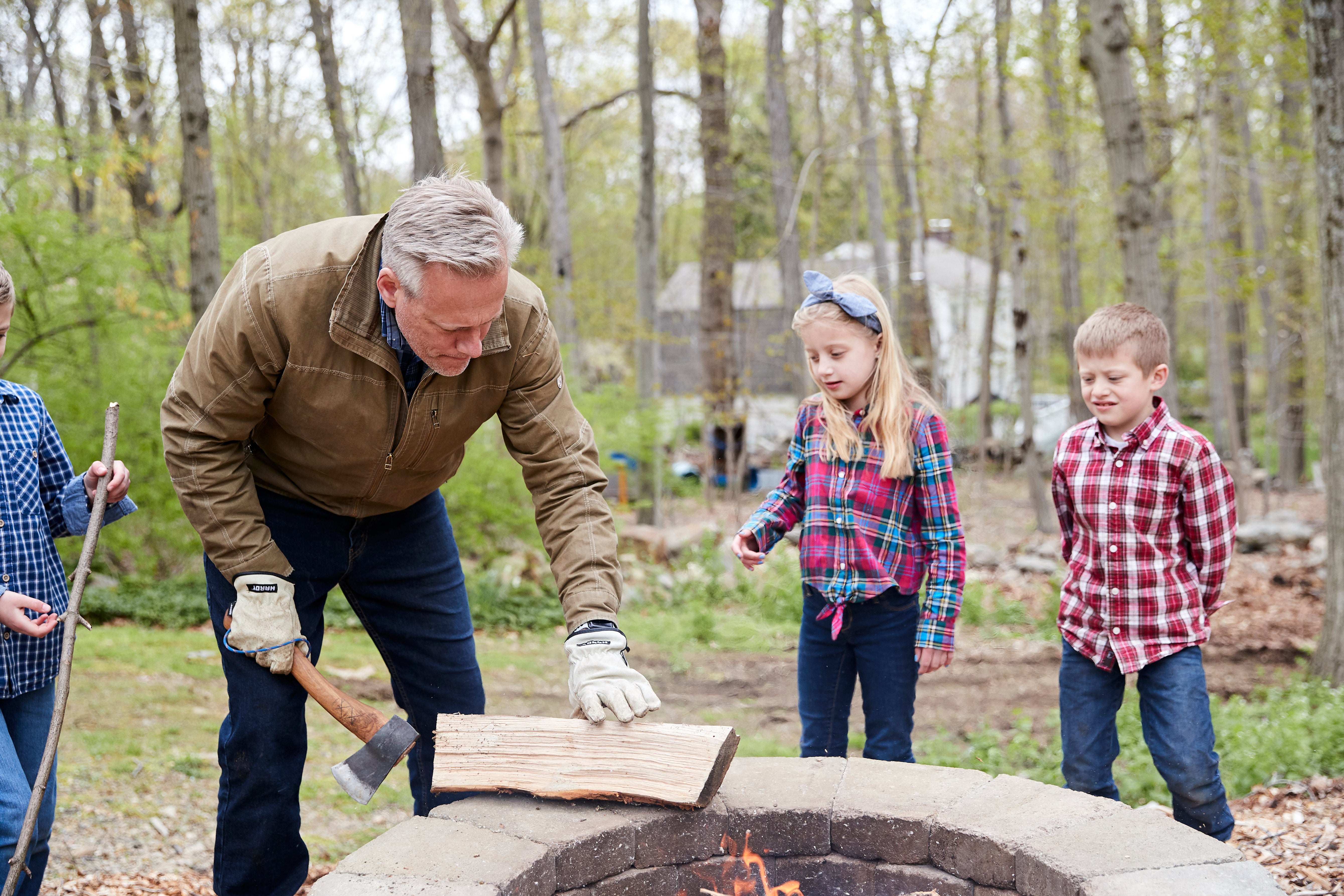 keep firewood dry