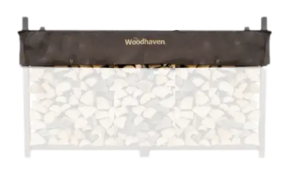 The Woodhaven Short Firewood Rack Covers The Woodhaven
