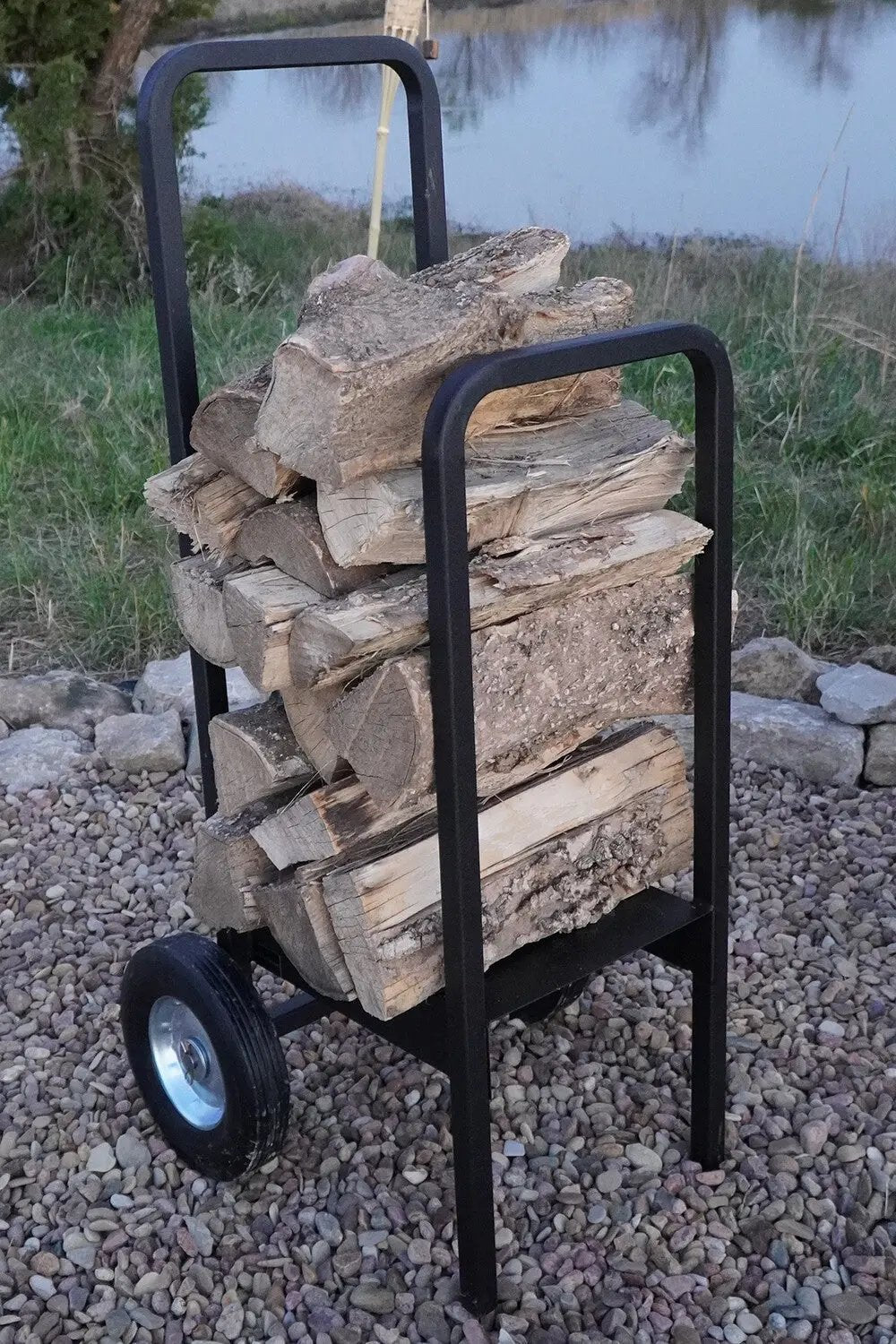 The Woodhaven Firewood Cart The Woodhaven