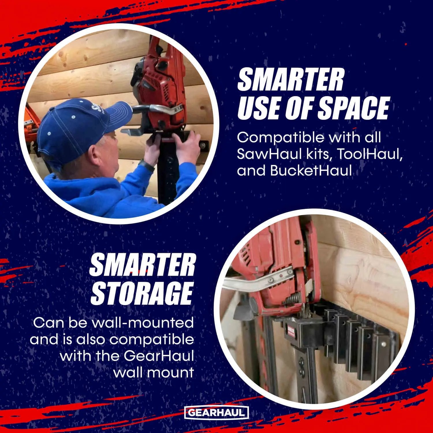 SawHaul Snap-Lok Rotating Mount for Tractors GearHaul