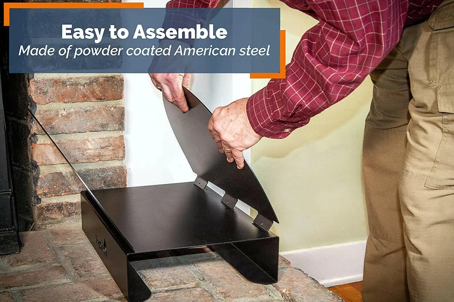 Hearth Bin Adjustable Firewood Rack LogOX