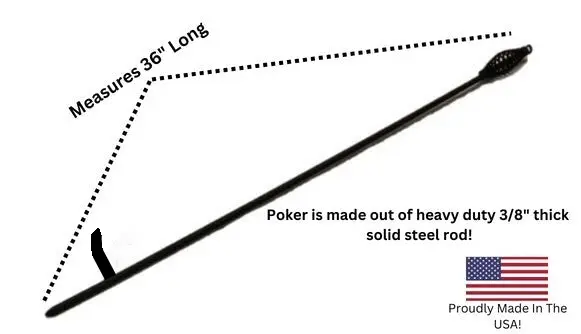 The Woodhaven Heavy Duty Poker The Woodhaven