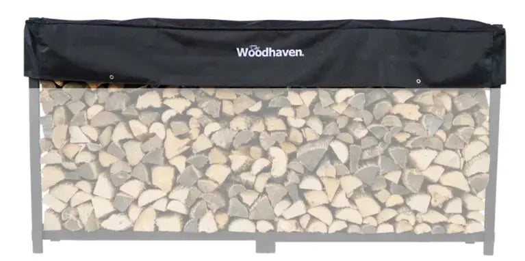 The Woodhaven Short Firewood Rack Covers | Firewood Storage | Cordwood Covers
